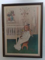 Carl Larsson gerahmter Kunstdruck Schweden Niedersachsen - Tostedt Vorschau