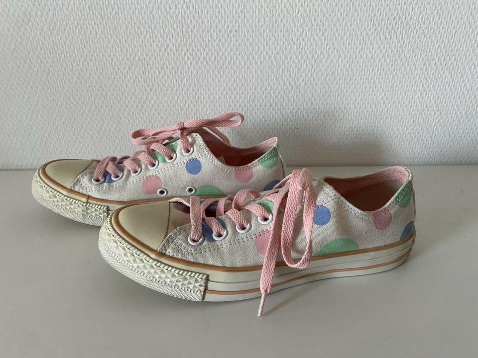 Converse Chucks rosa Punkten Kinderschuhe Sneakers 37,5 in Heidelberg