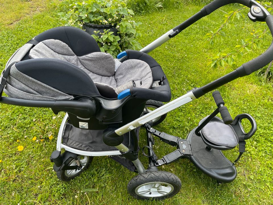 Hauck kinderwagen buggy Autositz 3in1 in Bad Buchau