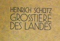 Großtiere des Landes, Lebensbilder aus Urzeit und Gegenwart,1936e Düsseldorf - Gerresheim Vorschau