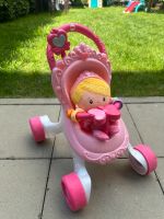 Fisher-Price Lauflern Puppenwagen mit Licht und Sound pink Bayern - Elchingen Vorschau