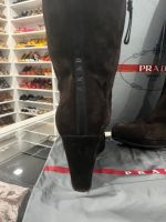 Stiefel PRADA Gr. 36 braun Veloursleder und Lammfell Schleswig-Holstein - Stapelfeld Vorschau