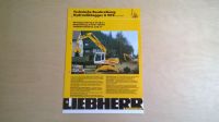 Prospekt " Liebherr Hydraulikbagger A 902 Litronic " von 1992 Bayern - Röslau Vorschau