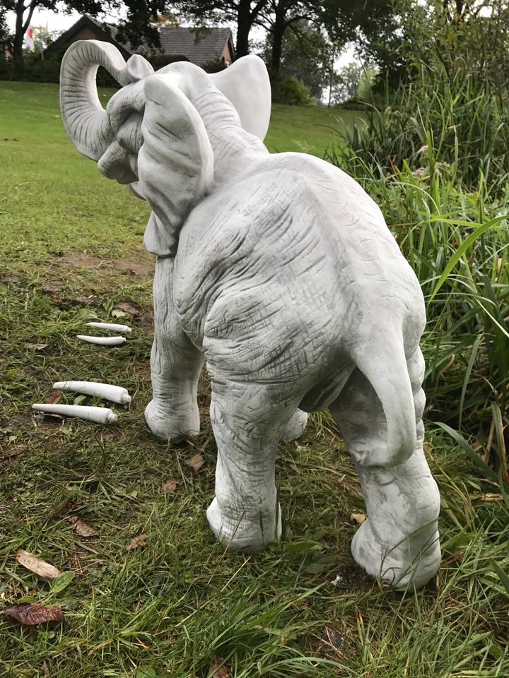 ‼️XL 120kg Elefant Elephant Elefantengruppe Elefanten Steinguss‼️ in Düsseldorf