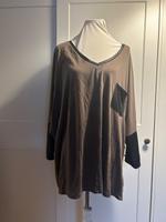 Shirt plus size braun schwarz Tasche Nordrhein-Westfalen - Werdohl Vorschau