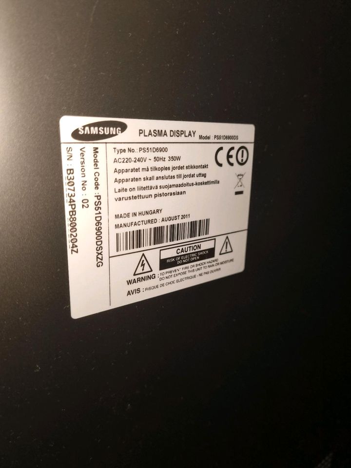 Samsung TV Full HD 51 Zoll in Bad Soden am Taunus