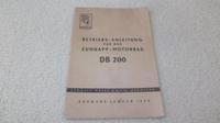 Zündapp DB 200 Betriebsanleitung 1949 original Thüringen - Gera Vorschau
