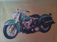 Harley Davidson Leinwand Bayern - Sonnefeld Vorschau