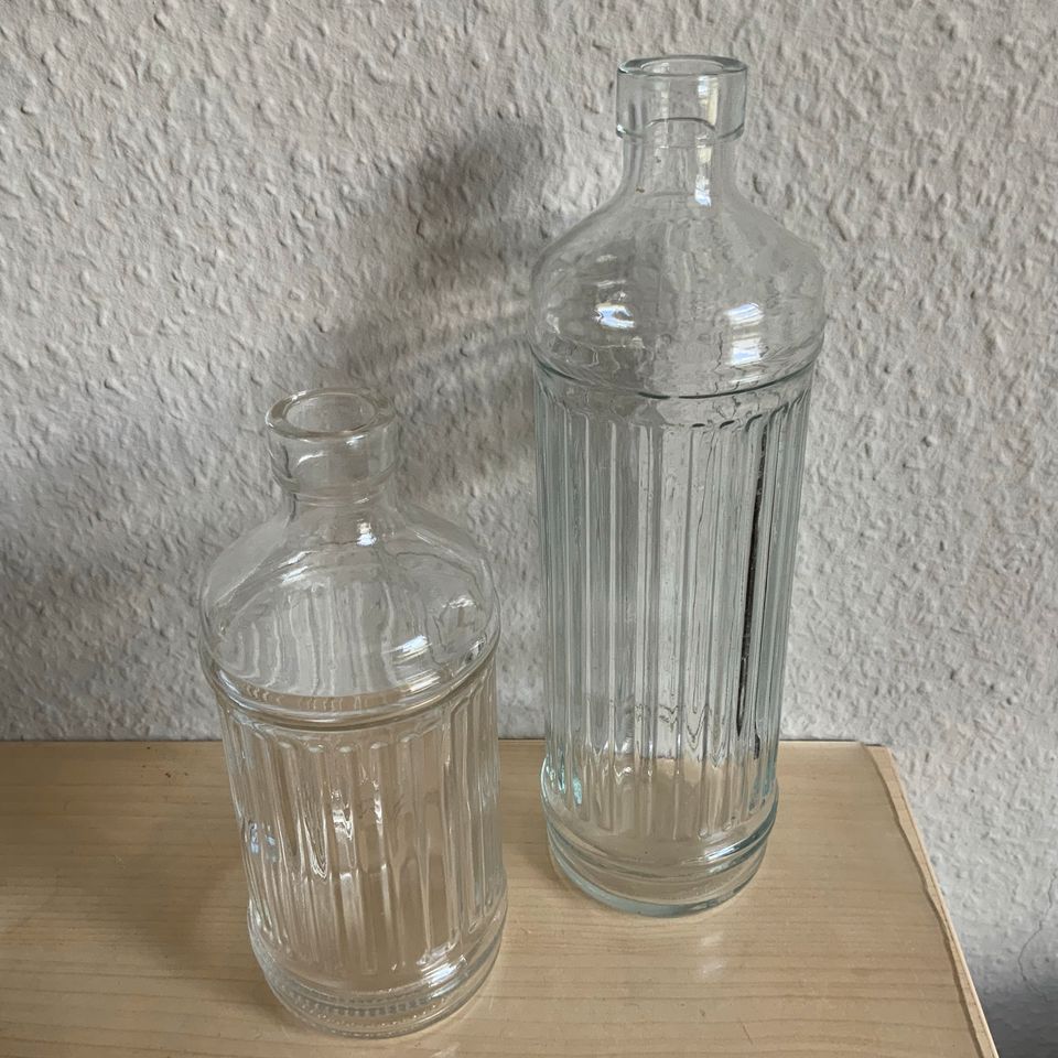Zwei Öl Flaschen 0,5 und 0,75 l, ohne Flaschenausgießer Trier in Trier