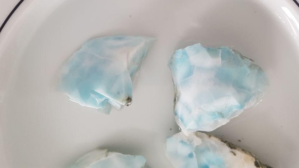 Larimar… Meditationsstein, Heilstein, Naturstein! Sch. 39 in Neusäß