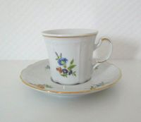 Mokkatasse Porcelanas Decorte Blumenmotive wie neu Nordrhein-Westfalen - Hopsten Vorschau