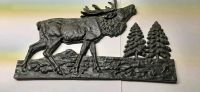 Gusseisen Wandbild Hirsch Relief Bayern - Thüngersheim Vorschau