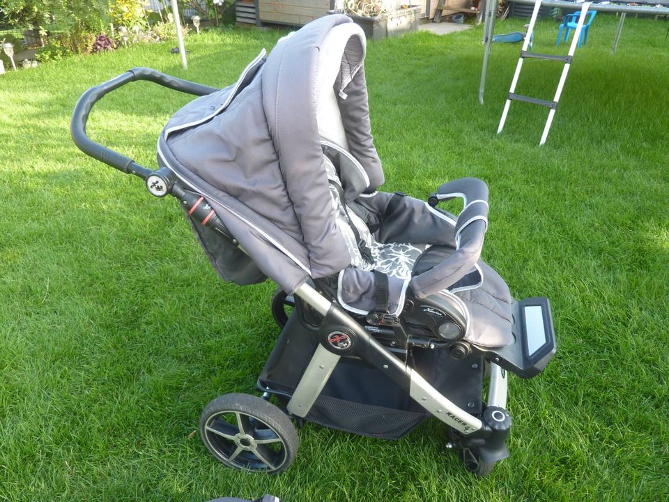 Hartan Racer GT Kinderwagen Buggy anthrazit/weiß TOP in Aachen