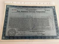 Pan American Airways Corporation - Historische Aktie Warrant 1945 Hessen - Rüsselsheim Vorschau