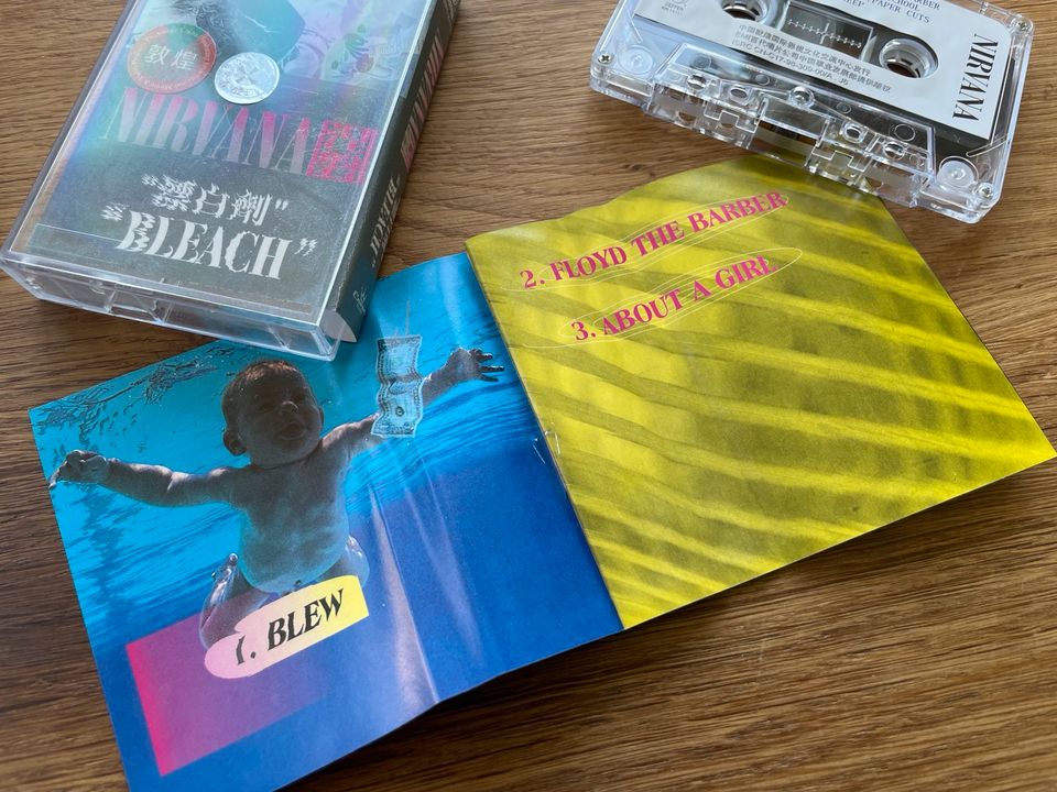 Nirvana - Bleach | Musikkassette Kassette Metal Rock Grunge in Leipzig