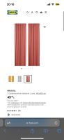 4 IKEA MAJGULL Gardinenschals abdunkelnd rosa dunkel rot 145x300 Berlin - Charlottenburg Vorschau