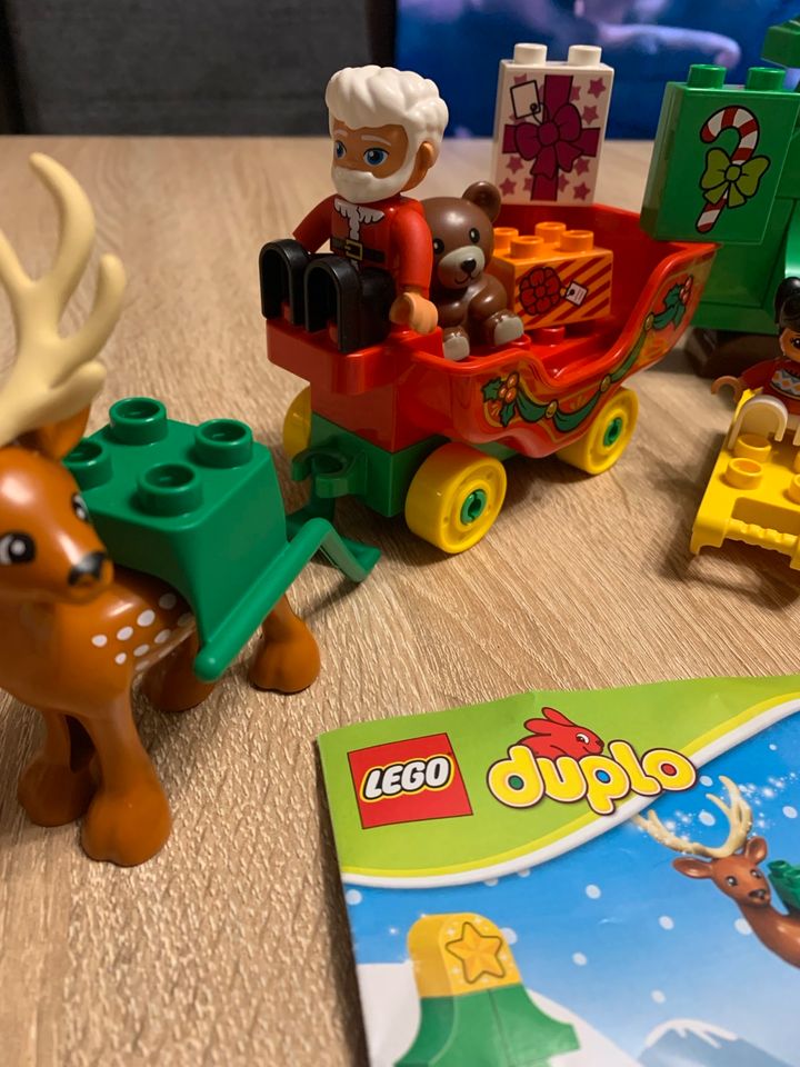 Lego Duplo 10837 Weihnachtsmann mit Schlitten in Neumünster