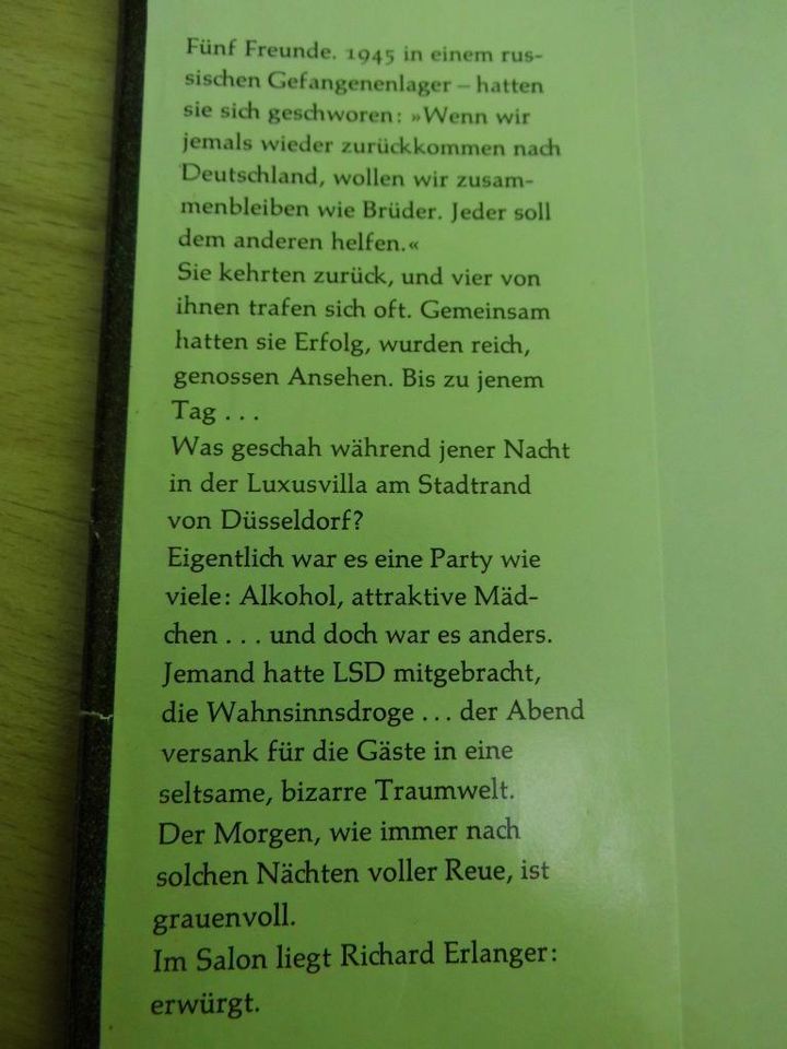 Zum Nachtisch wilde Früchte – Heinz G. Konsalik - 1980 in Wesel