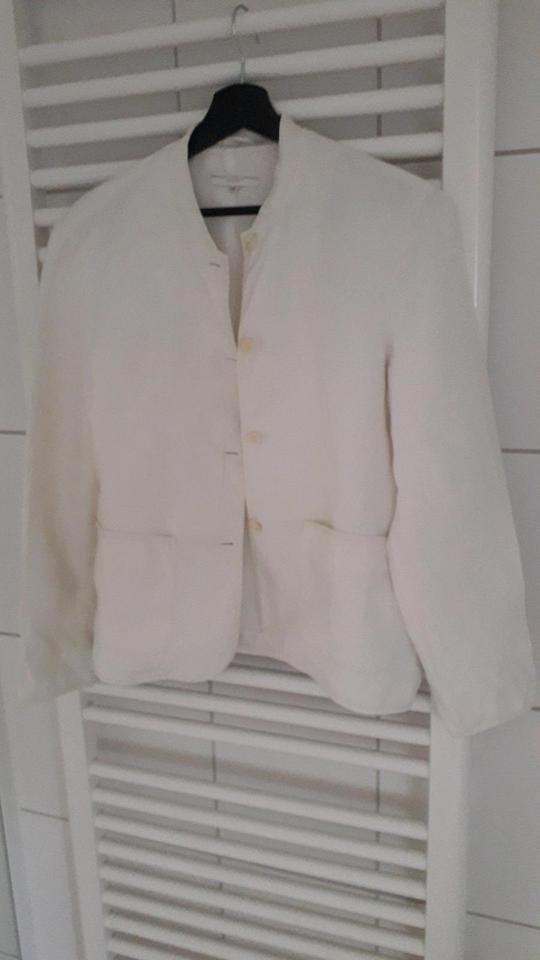 Escada Sportalm 38/ M 100% Leinen Weiß Cain Boss NEU NP499€ in Scheyern