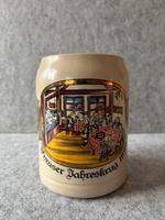 Bier Steinkrug, Pyraser Jahreskrug 1990 Nürnberg (Mittelfr) - Südstadt Vorschau