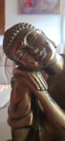 Wundervolle Buddha Statur,Vintage Gold, f.Praxis, In- + Outdoor Kiel - Mitte Vorschau