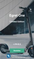 eScooter eRoller EGRET ONE-LIMITED EDITION-Street legal NEU Hessen - Friedrichsdorf Vorschau