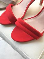 Sommer Sandalen H&M in 36 Rot& Grau/Beige Aachen - Eilendorf Vorschau