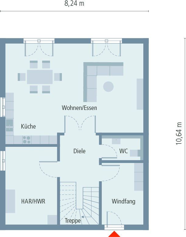 DOPPELHAUS MIT WOHNRESERVEN in Halle