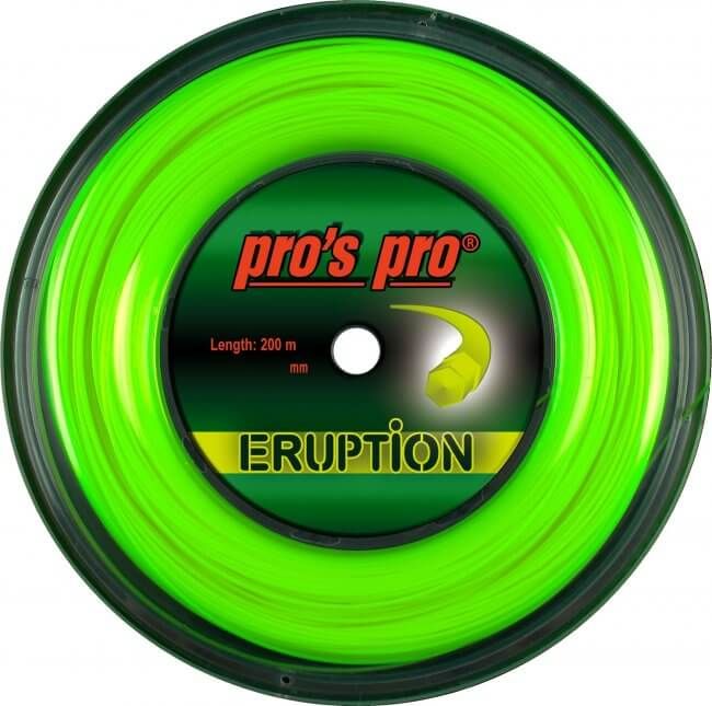 Pro's Pro Tennissaite ERUPTION NEON-GRÜN 200m Rolle in Andernach