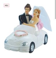 Caketopper Brautpaar im weißen Hochzeitsauto Niedersachsen - Göttingen Vorschau