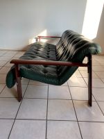 PERCIVAL Lafer Sofa Couch 70er Sessel 3 Sitzer Teak Leder grün Rheinland-Pfalz - Grünstadt Vorschau