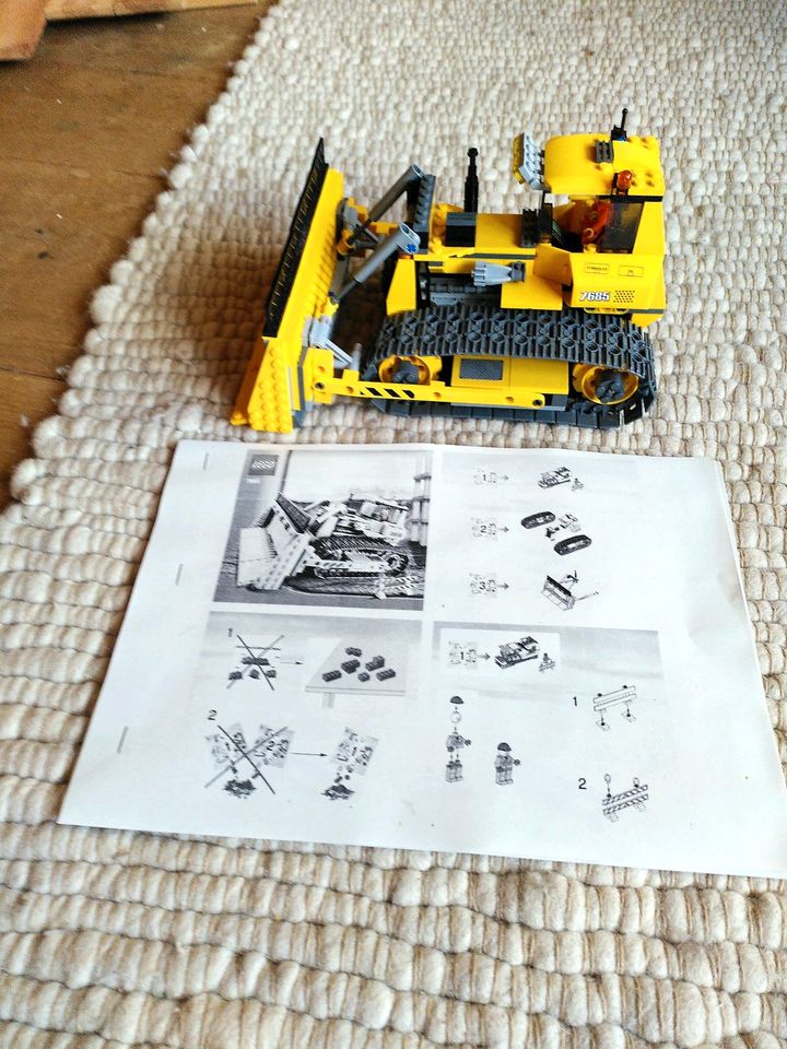 LEGO 7685 Schubraupe/ Bulldozer in Riedering