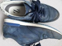 Blaue Halbschuhe, echt Leder, Gr 35 Stuttgart - Stuttgart-West Vorschau