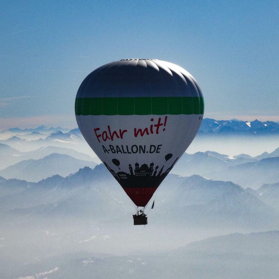 Geschenk ♥️ Ballonfahrt Gutschein über Augsburg & Gersthofen in Augsburg