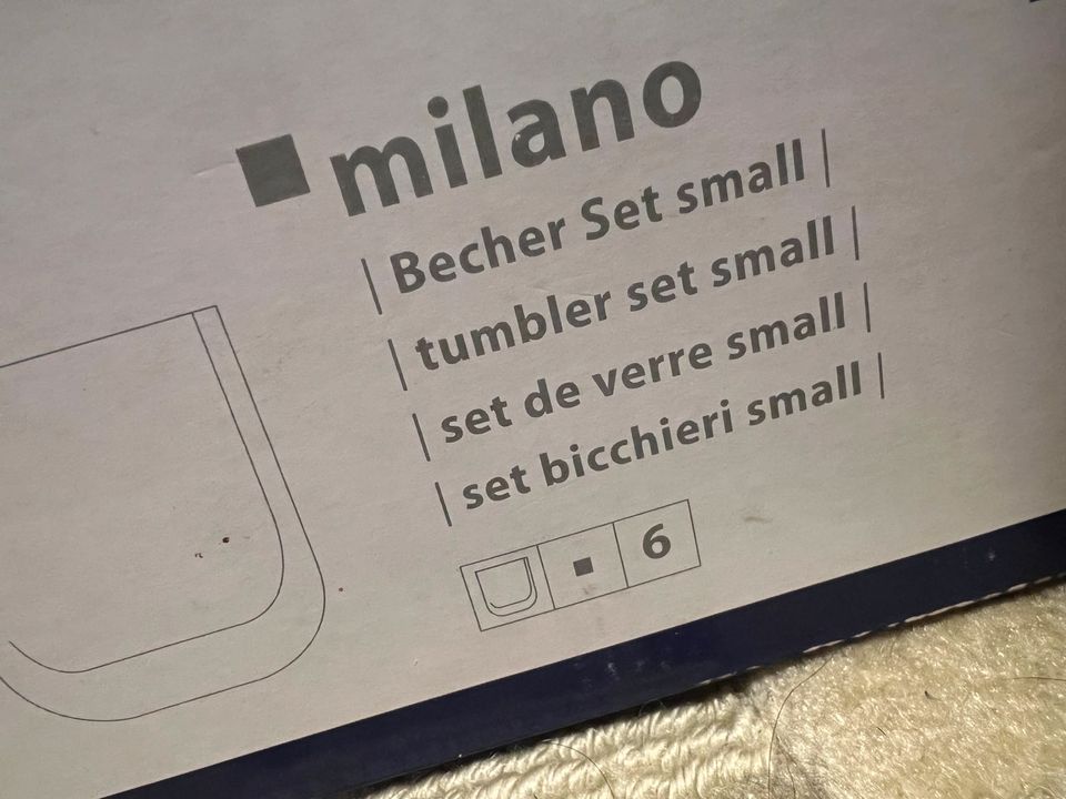 Leonardo Milano Becher Set Small - 6x Trinkgläser Wassergläser in Niederalteich