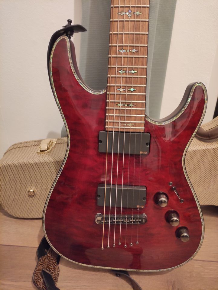 Schecter Hellraiser C7 Rot NUR TAUSCH gegen Hellraiser C1 Weiß in Dinslaken