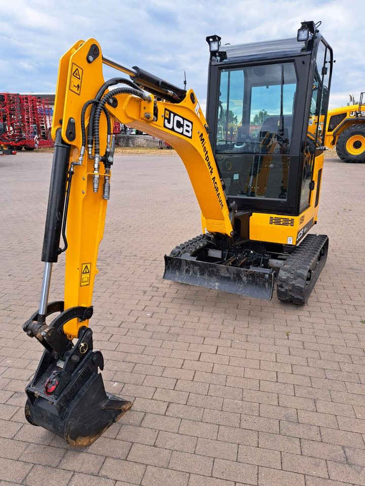 JCB 19 C-1 Minibagger, Bagger, Baumaschinen, Radlader, Mieten in Fehrbellin