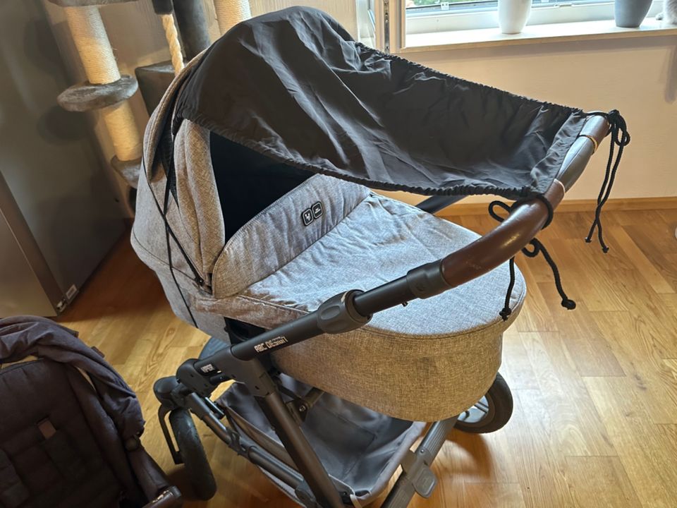 ABC Kombi-Kinderwagen Viper 4 - Babywanne, Sportsitz, Maxi Cosi in Weil am Rhein