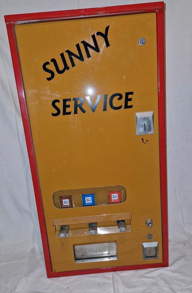 Automat, Wandautomat, Kondomautomat Süßigkeiten in Fischbach