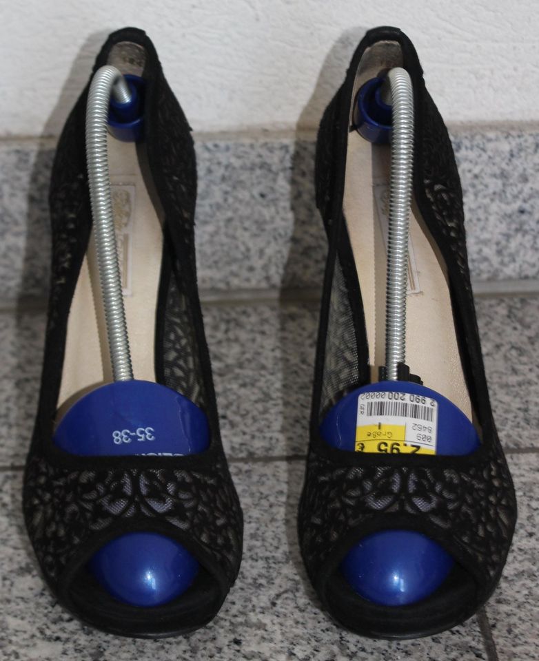 Pumps / High Heels ~ BUFFALO London ~ Gr. 38 ~ schwarz ~neuwertig in Hürth