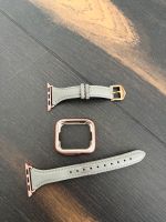 Apple Watch Armband grau hellgrau Leder Hessen - Oberursel (Taunus) Vorschau