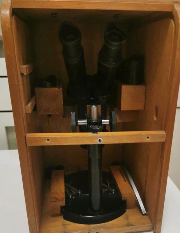 Zoom - Stereomikroskop, Carl Zeiss Jena, historisch in Dresden