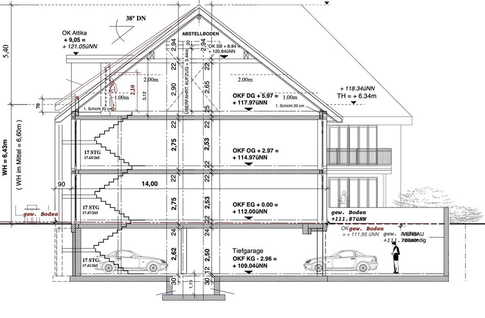 Bielefeld-Quelle: NEUBAU Wohnung W3 KfW40 | 3 Zimmer | ca. 109 m² Wohnfläche | Balkon | Tiefgarage in Bielefeld