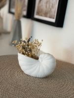 Muschel Blumenvase für Trockenblumen keraflott Keramik neu Rheinland-Pfalz - Herdorf Vorschau
