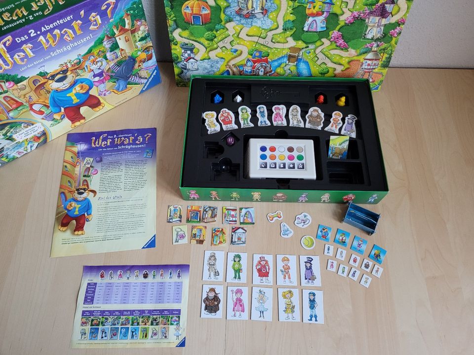 Spiel Wer war´s? Das 2. Abenteuer Schräghausen Ravensburger in Leipzig