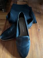 Schicke Damenschuhe mit Goldrand Sachsen - Göda Vorschau