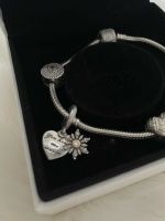 Pandora Armband 925 Sterling Silber mit Charms 585Gold Kristalle Nordrhein-Westfalen - Paderborn Vorschau