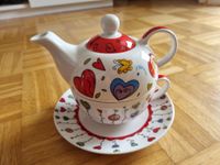 Tea for one Set mit verspieltem Muster Bayern - Freising Vorschau