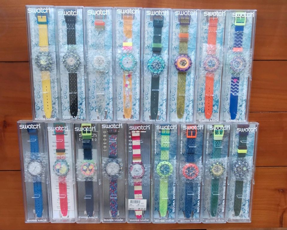 Swatch Uhren Sammlung 17 Stück in Neuss