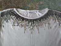 Weißes Shirt Top mit Pailletten von Yessica Gr. M/38 Kr. Dachau - Dachau Vorschau